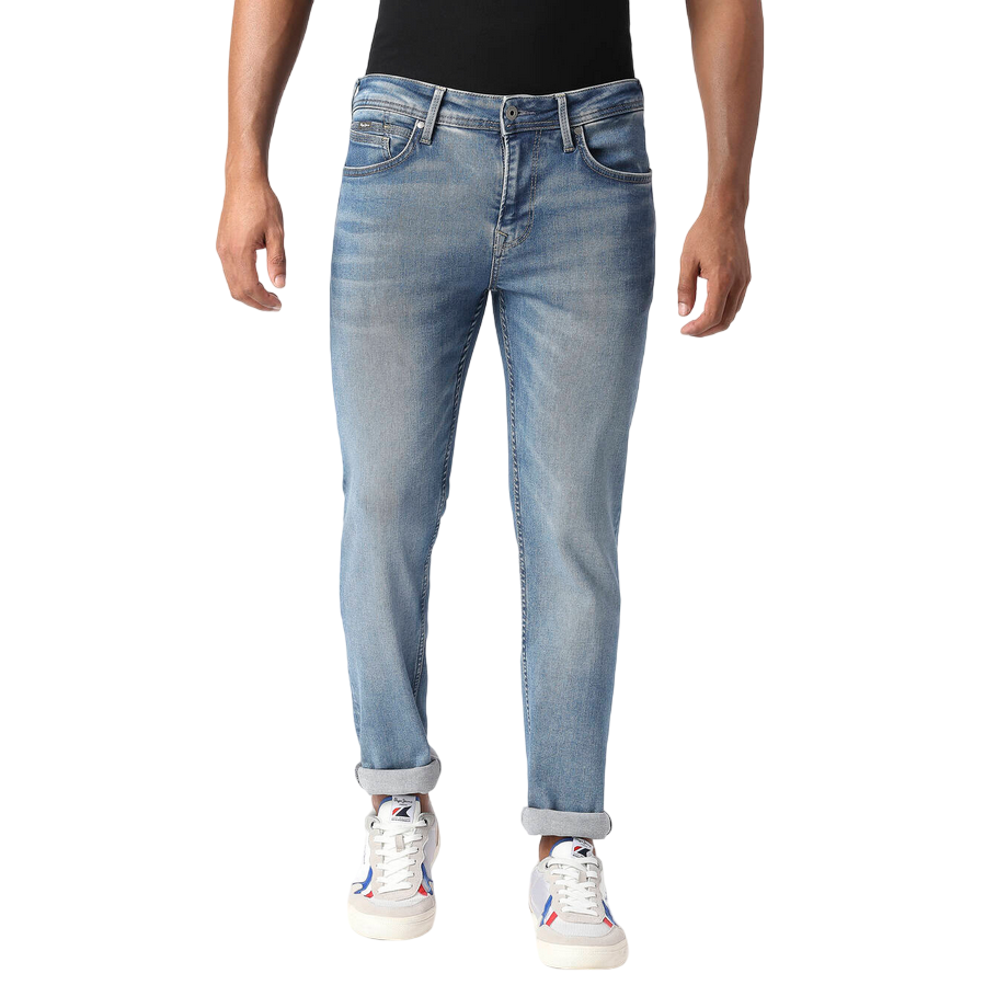 Pepe Jeans Pantalone jeans Slim a vita media da uomo Hatch PM206323HP82 denim