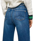 Pepe Jeans Pantalone jeans da donna a vita alta largo Lexa Sky Wide Fit High PL204162CQ58 000 denim