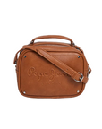 Pepe Jeans borsa a tracolla similpelle con logo Bassy Icon PL031563869 marrone