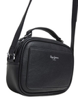 Pepe Jeans borsa a tracolla similpelle con logo Bassy Icon PL031563999 nero