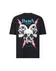 Phobia men's short sleeve t-shirt Screaming Skulls PH00654 black-pink