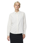 Pieces Camicia manica lunga da donna Irena Oxford 17087952 bianco