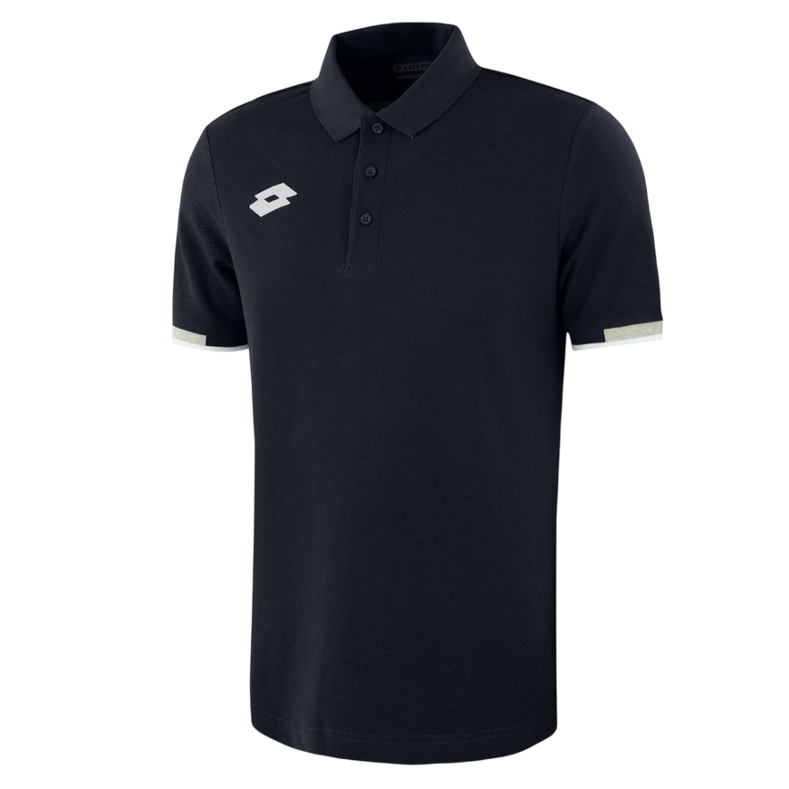 Polo Lotto Delta T5572 blu navy per junior in pregiato cotone piquet manica corta, perfetta per sport e tempo libero con comfort e stile