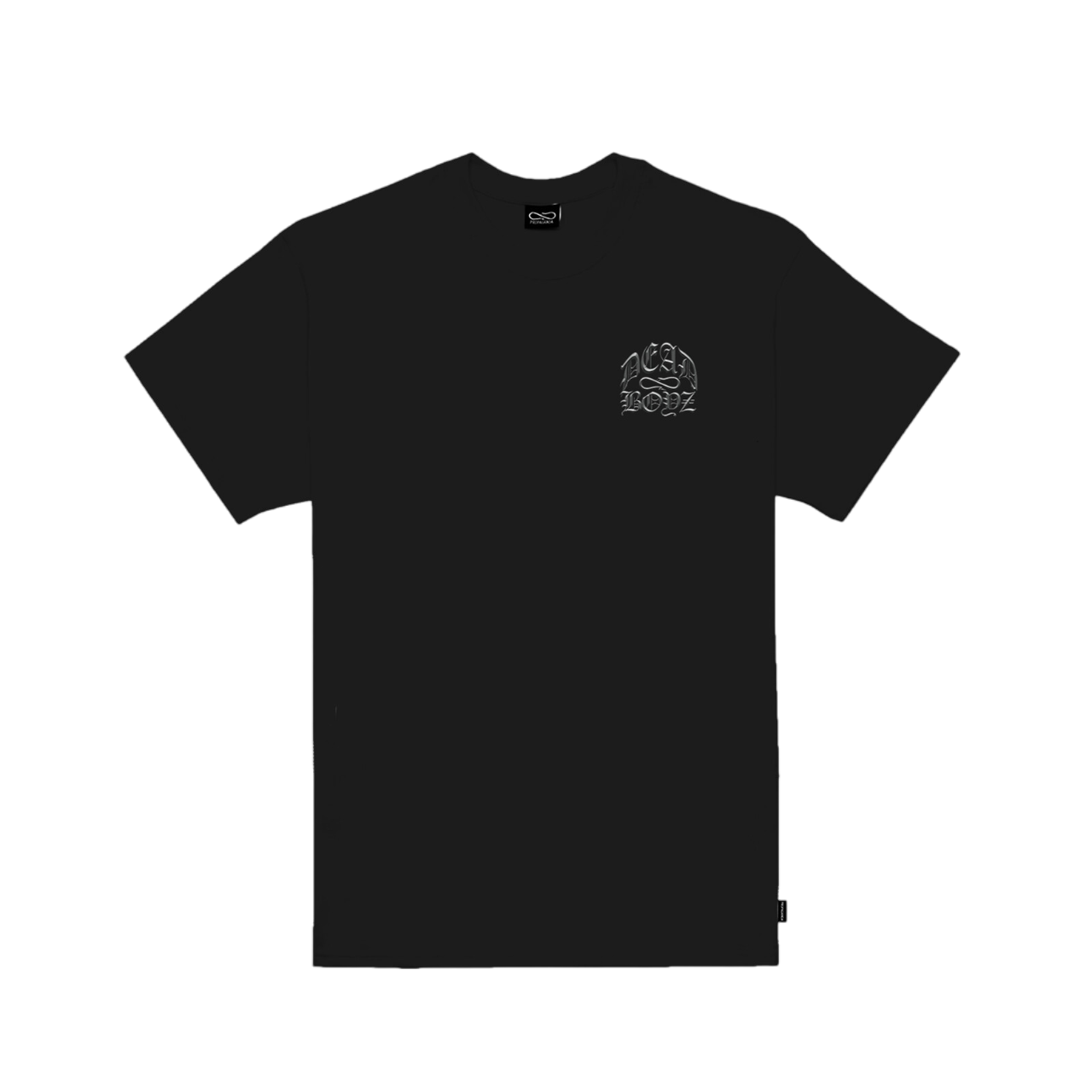 Propaganda short sleeve t-shirt with Deadboyz print 783-01 black