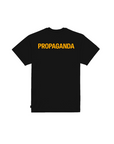 Propaganda short sleeve t-shirt with Steel Logo print 854-01 black