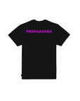 Propaganda short sleeve t-shirt with Venom Logo print 856-01 black