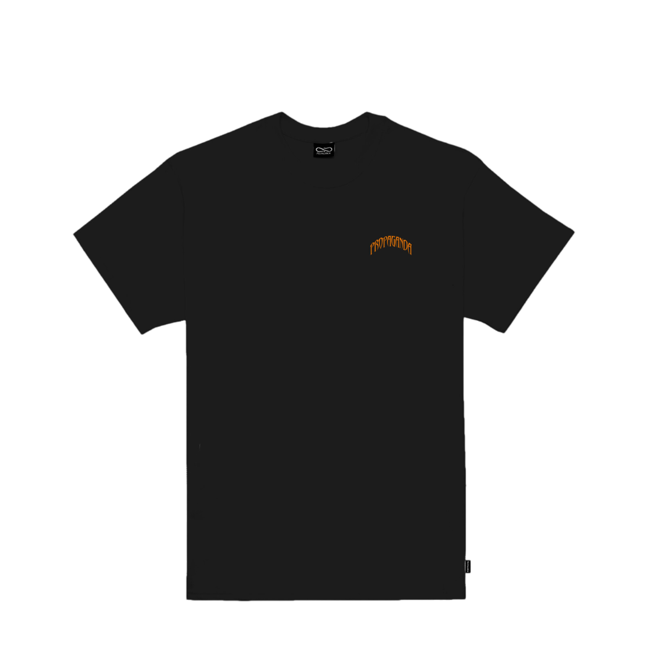 Propaganda short sleeve t-shirt with Triangle Cobrahm print 889-01 black