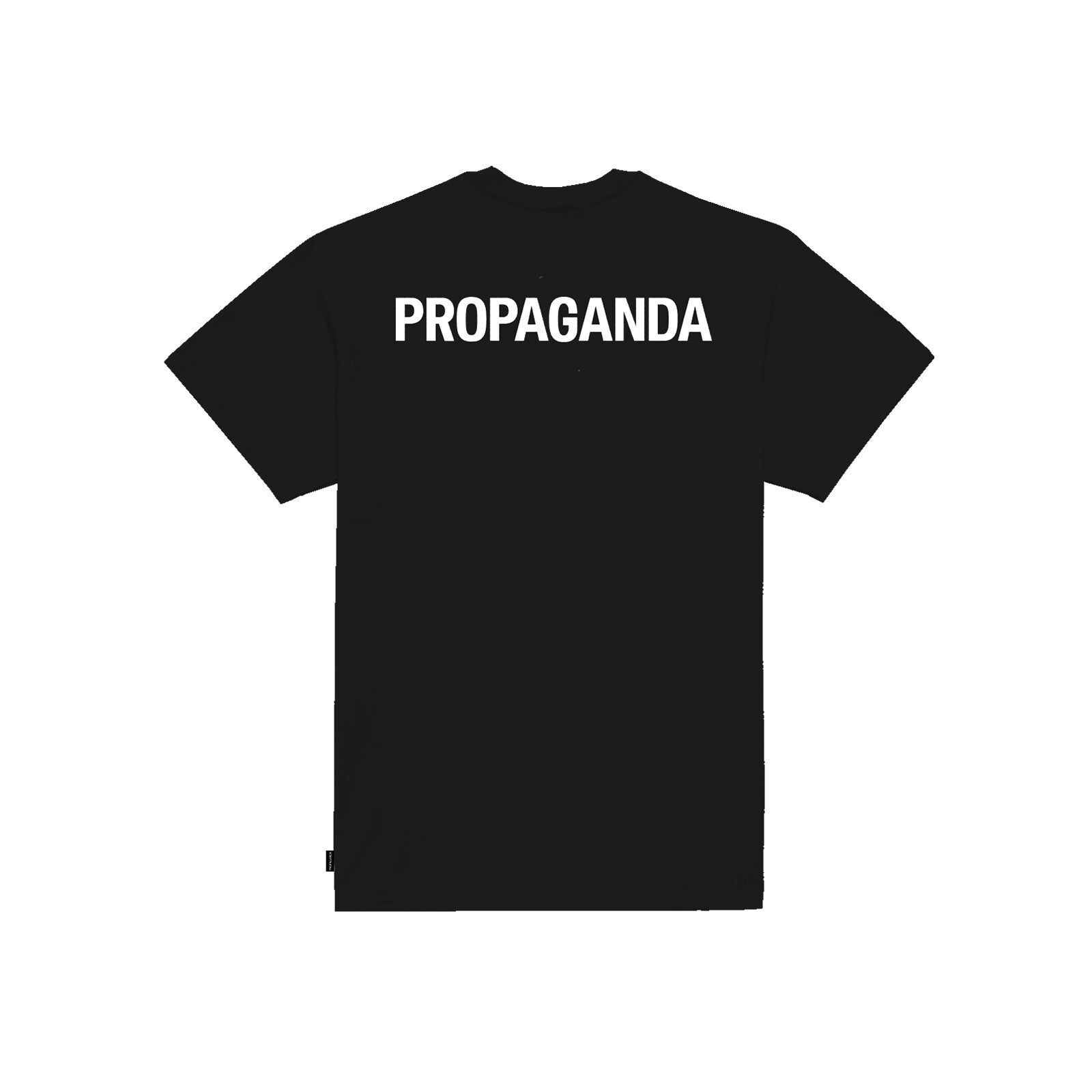 Propaganda men&#39;s short sleeve t-shirt with Classic Logo print 834-01 black
