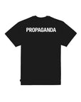 Propaganda men's short sleeve t-shirt with Classic Logo print 834-01 black