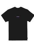 Propaganda maglietta manica corta da uomo con stampa Ribs Gradient 872-01 nero