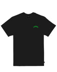 Propaganda maglietta manica corta da uomo con stampa Triangle Panther 946-01 nero