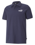 Puma Polo manica corta da uomo in cotone pique 586674-06 blu