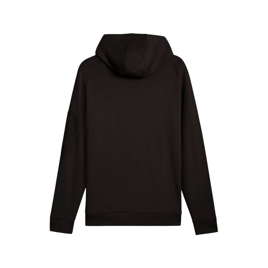 Puma Felpa Uomo con Cappuccio 688045-01 Nero - posteriore