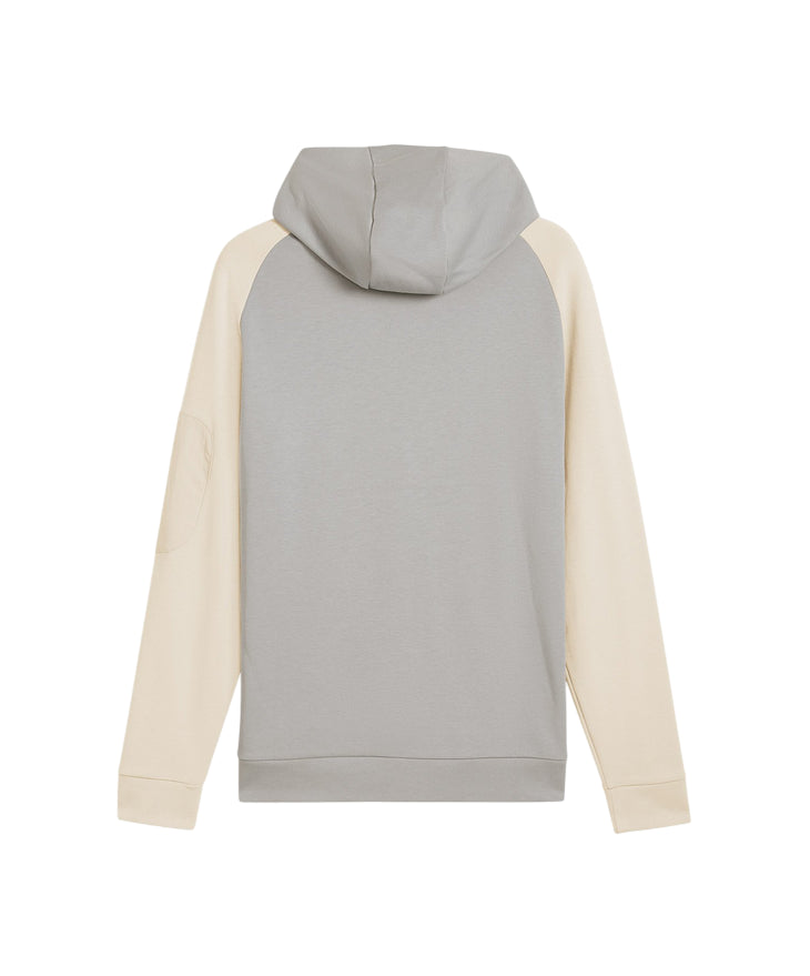 Puma Felpa Uomo con Cappuccio 688045-87 grigio - posteriore