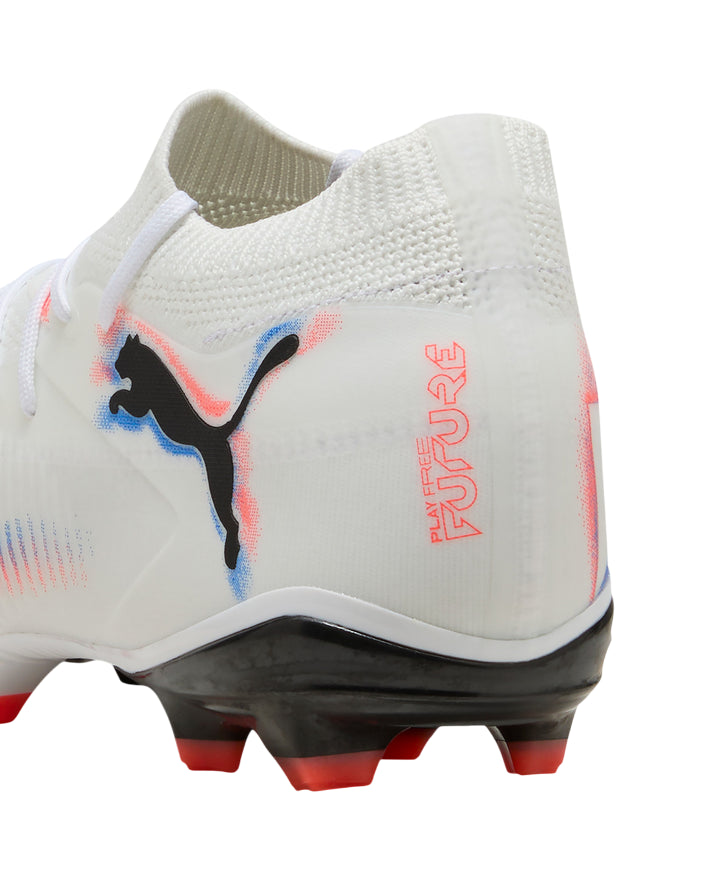 Puma Future 8 Match FG/AG Scarpe da Calcio Unisex 108593-01 Bianco - Dettaglio Tallone