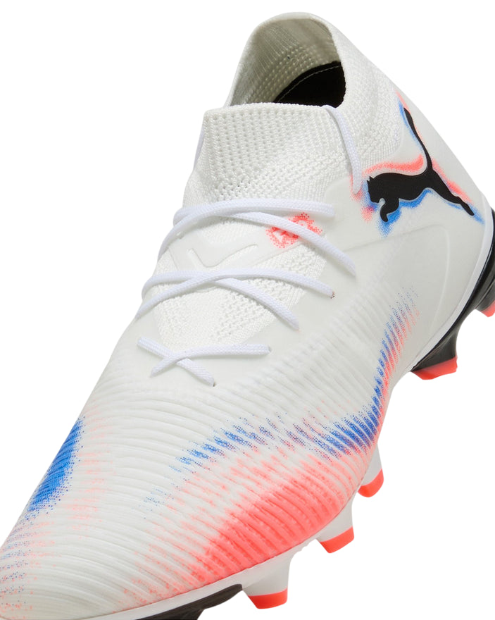 Puma Future 8 Match FG/AG Scarpe da Calcio Unisex 108593-01 Bianco - Dettaglio Tomaia