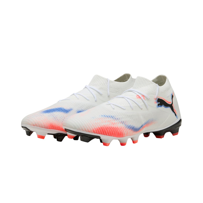 Puma Future 8 Match FG/AG Scarpe da Calcio Unisex 108593-01 Bianco - Profilo Principale