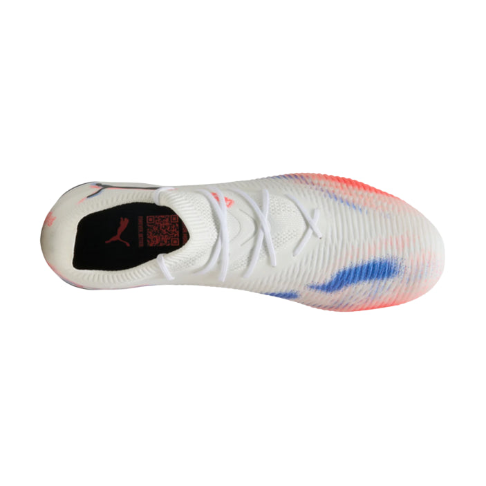 Puma Future 8 Match FG/AG Scarpe da Calcio Unisex 108593-01 Bianco - Vista dall'alto