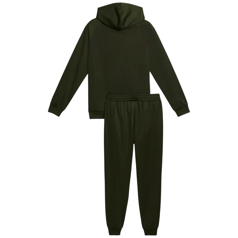 Puma Tuta Uomo con Cappuccio 688171-70 Verde Oliva - posteriore
