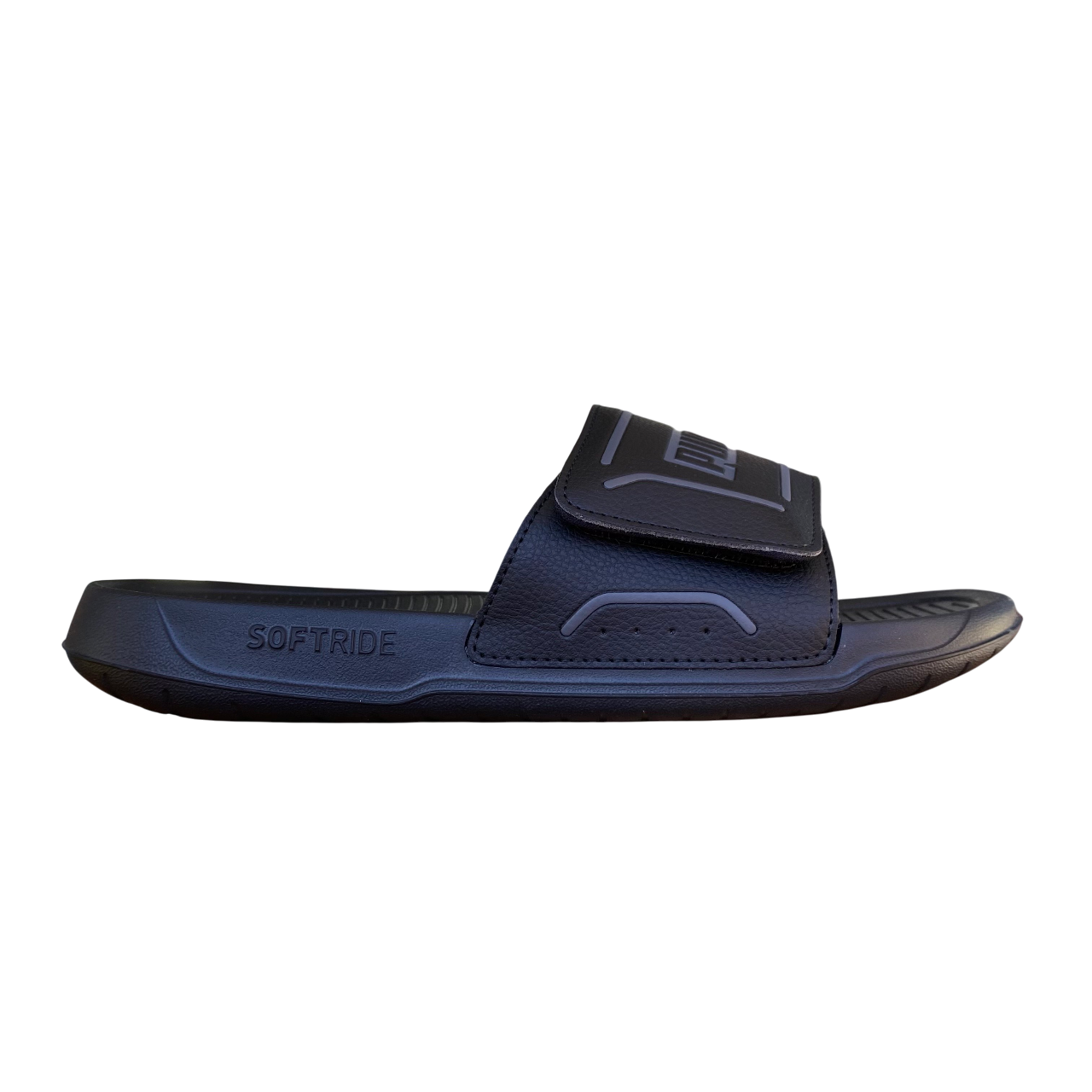 Puma ciabatta da uomo con velcro Royalcat Comfort 2 400338-01 nero-grigio