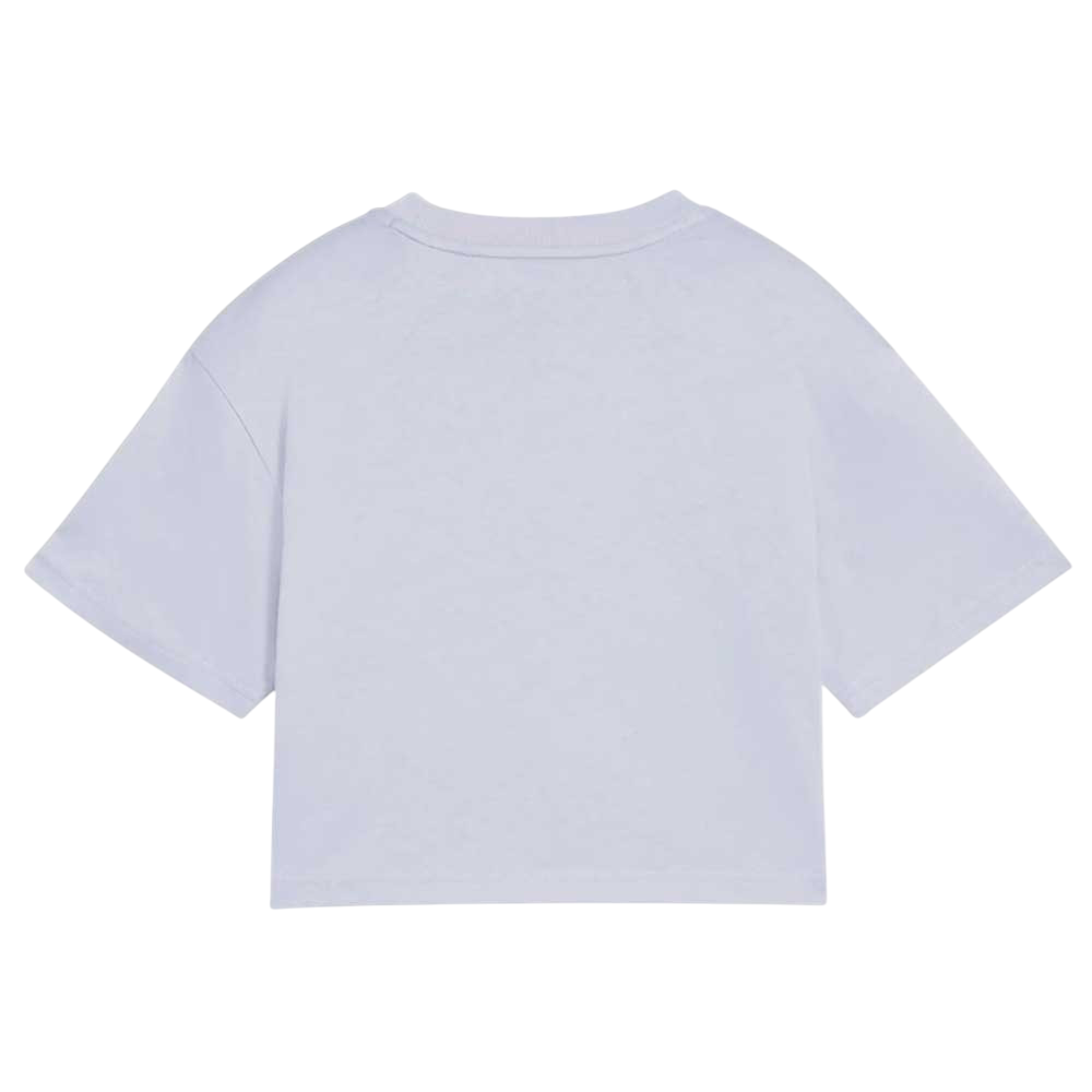Puma maglietta manica corta da ragazza Crop Essential 686071-47 glicine
