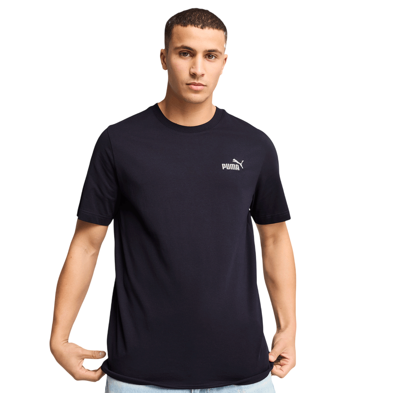 Puma maglietta manica corta da uomo Logo piccolo 682534-16 blu
