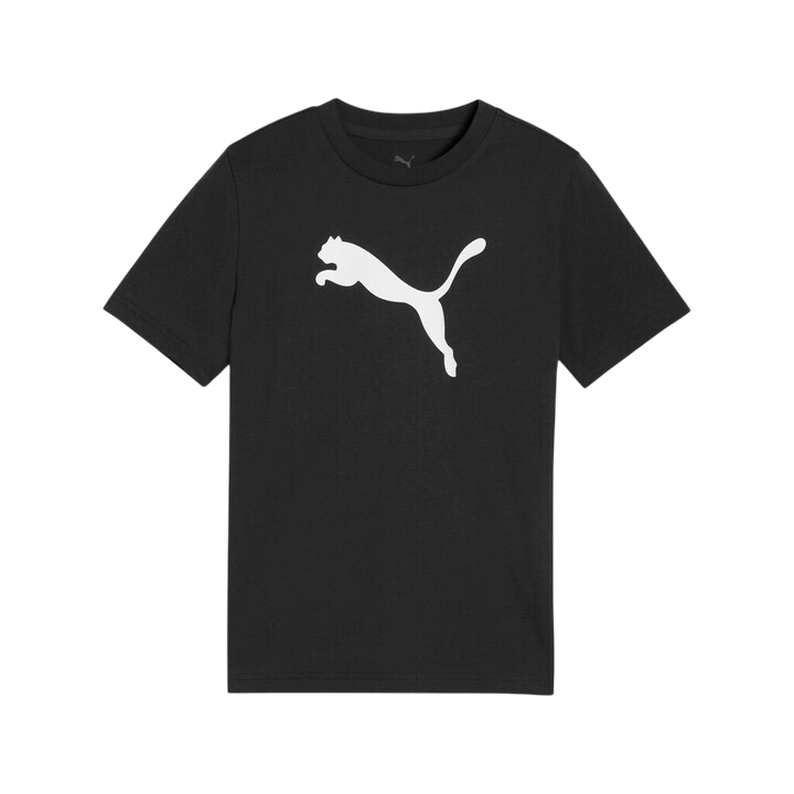 Puma maglietta manica corta junior con logo grande Essential 684907-16 nero