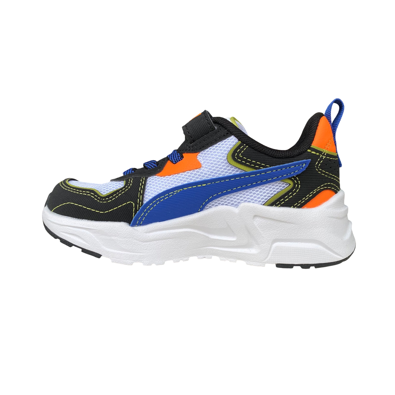 Puma scarpa da ginnastica da bambino Trinity Lite Starblitz 400663-02 bianco-blu