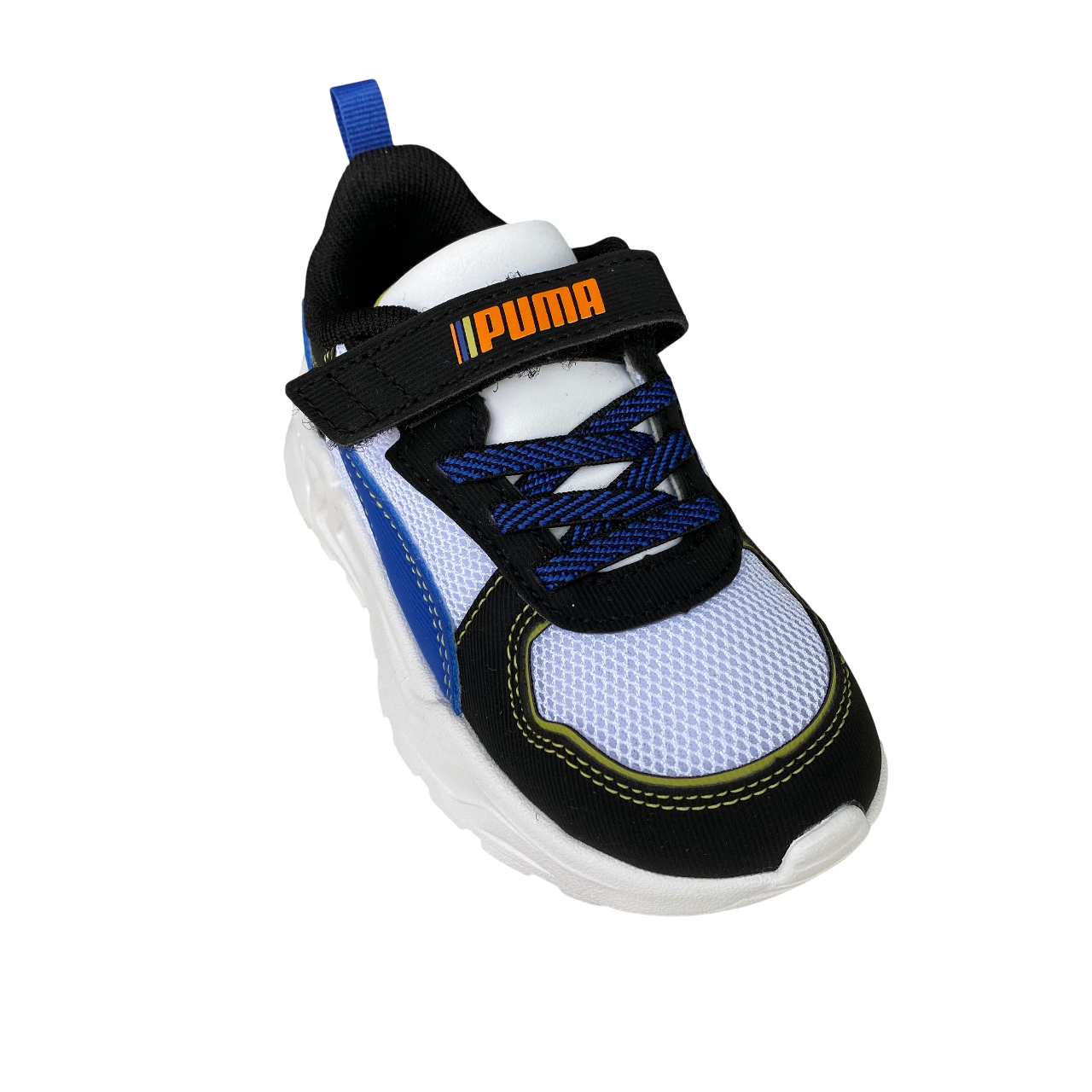 Puma scarpa da ginnastica da bambino Trinity Lite Starblitz AC Inf 400664-02 bianco-blu