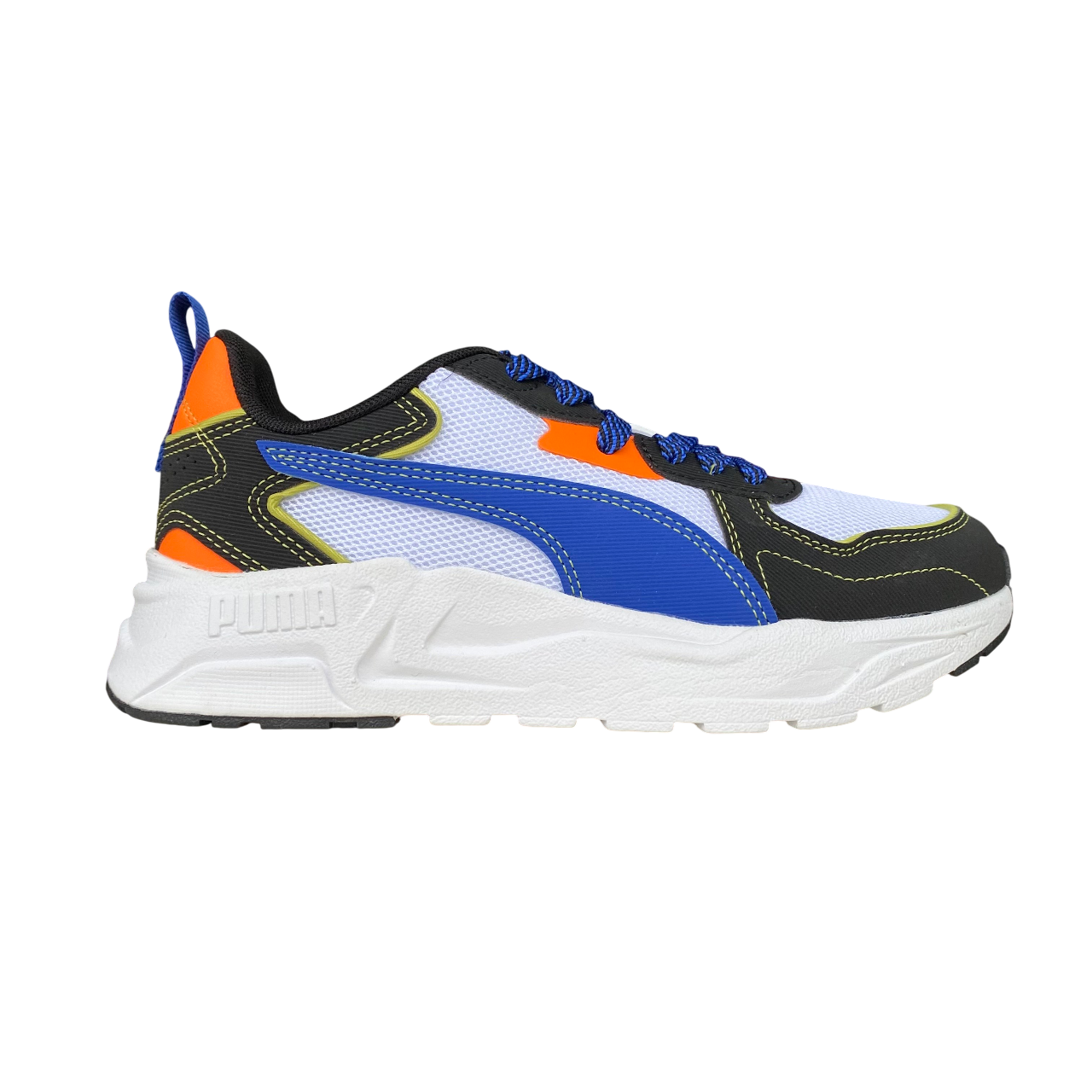 Puma scarpa da ginnastica da ragazzo Trinity Lite Starblitz 400662-02 blianco-blu