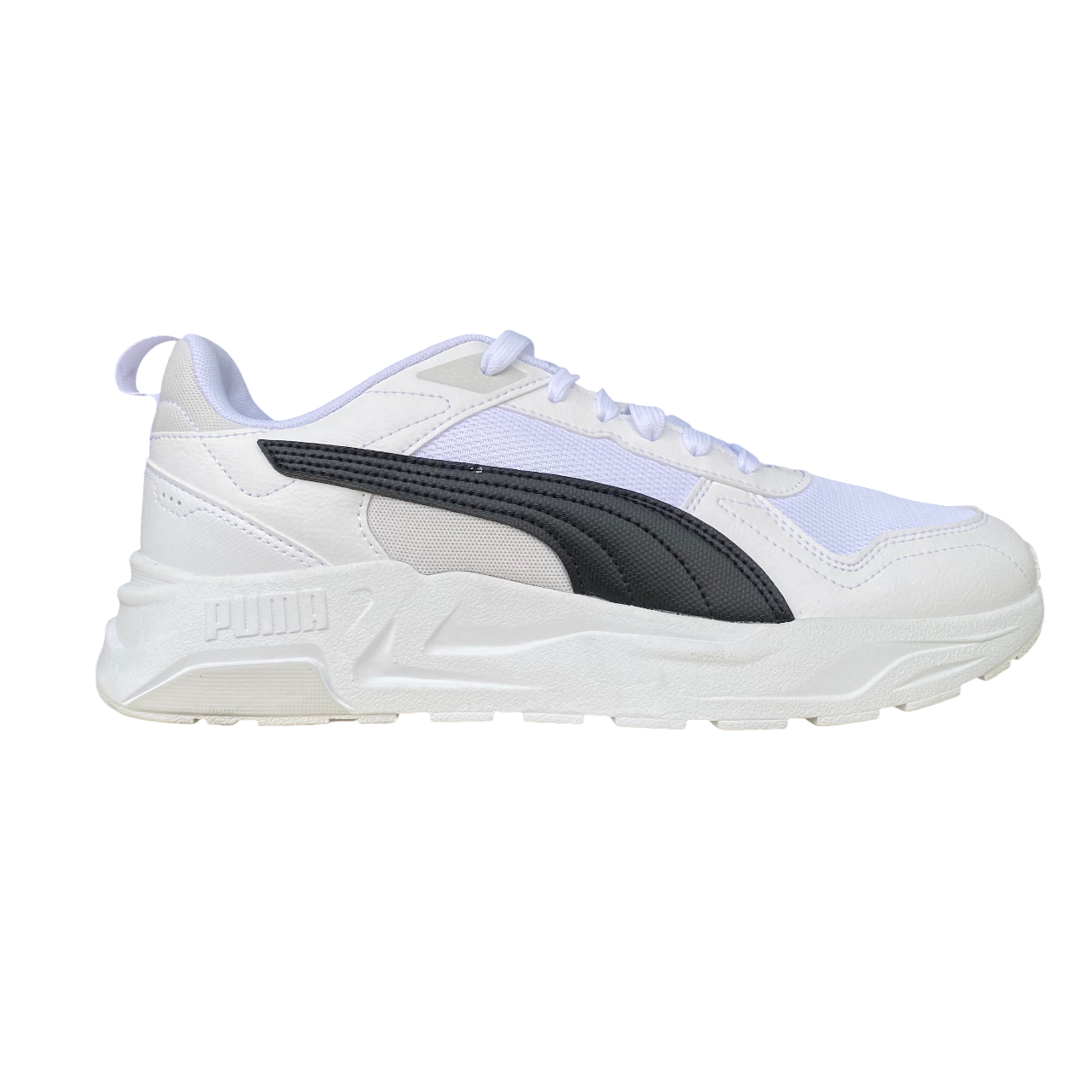 Puma scarpa sneakers da uomo Triity 2 LT 400231-01 bianco-nero