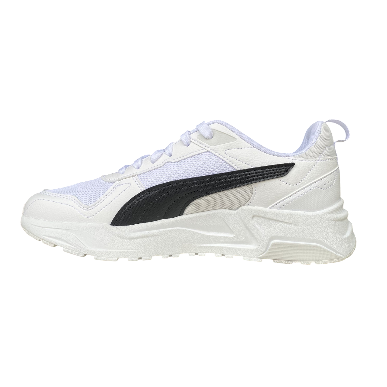 Puma scarpa sneakers da uomo Triity 2 LT 400231-01 bianco-nero