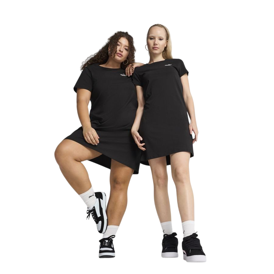 Puma vestito da donna con Logo Essential 684974-01 nero
