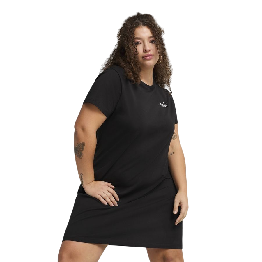 Puma vestito da donna con Logo Essential 684974-01 nero