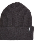 Puma ribbed beanie hat with metallic logo 024874-01 black. One size