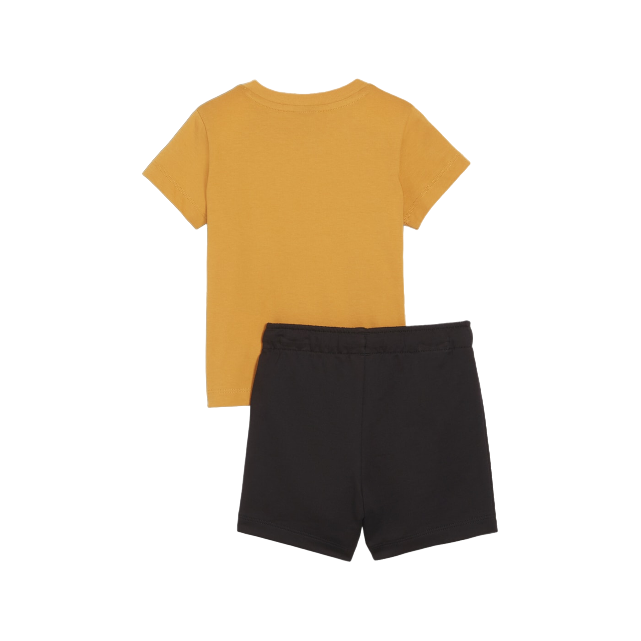 Puma children&#39;s t-shirt and shorts set Minicats 845839-91 ocher yellow