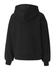Puma girls hoodie with silver print Alpha 583303 01 black