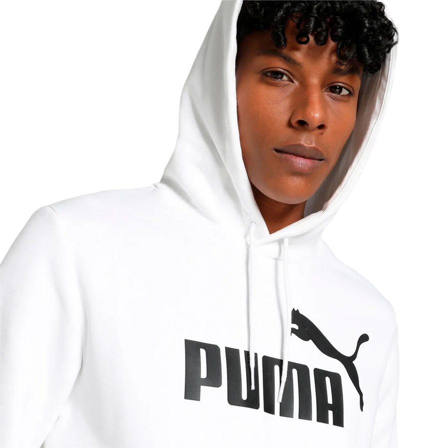 Puma felpa con cappuccio da uomo 586686-02 bianco