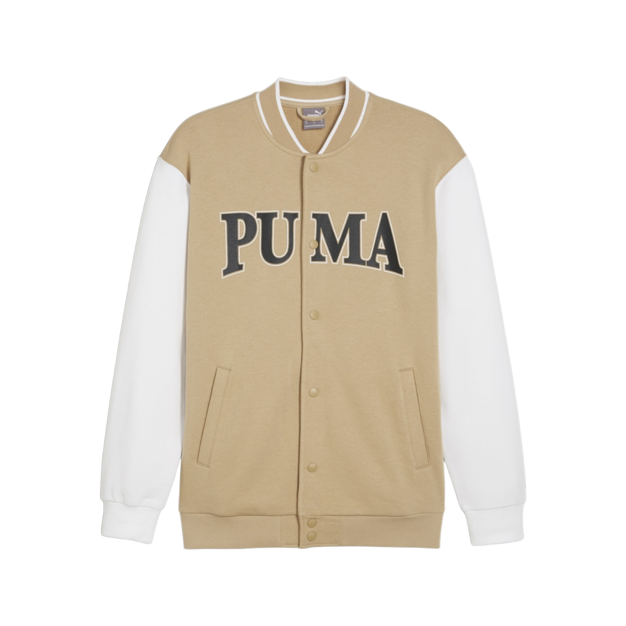 Puma Squad fleece bomber jacket 678971-83 dove grey