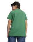 Puma ESS 2 short sleeve t-shirt with large logo print 586985-76 green