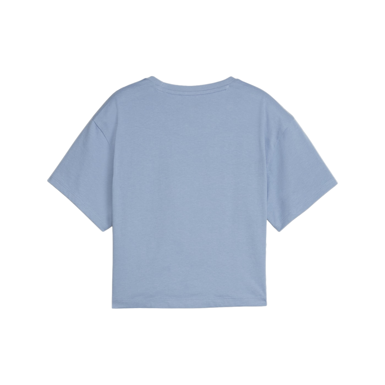 Puma copred short sleeve t-shirt with logo print 845346-20 light blue