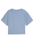 Puma copred short sleeve t-shirt with logo print 845346-20 light blue