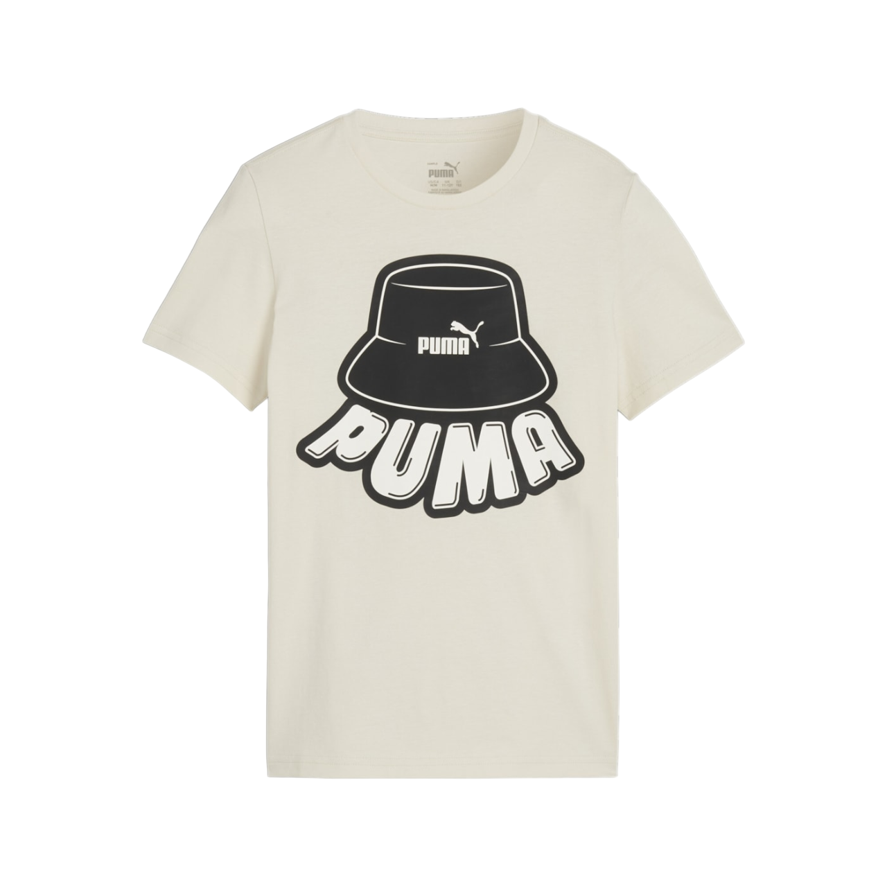 Puma short sleeve t-shirt for boys Ess Mid 90s 679720-86 alpine snow