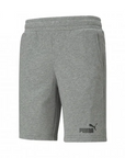 Puma pantaloncino sportivo da uomo in cotone jersey 586742-03 grigio chiaro