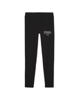 Puma girl's tight-fitting sports trousers Squad 679390-01 black