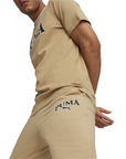 Puma pantalone sportivo da uomo Squad 678972-83 tortora