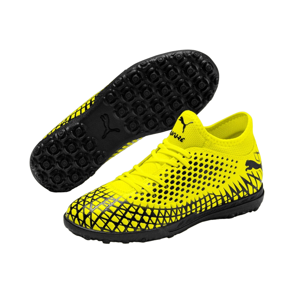 Puma scarpa da calcetto da ragazzi Future 4.4 TT 105699 03 giallo nero