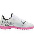 Puma scarpa da calcetto da ragazzo Future 7 Play TT 107737-01 bianco