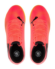 Puma boys soccer shoes Future 7 Play 107737-03 sunset orange-black