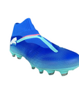 Puma scarpa da calcio da uomo Future 7 Match+ LL FG/AG 107928-01 blu azzurro-bianco